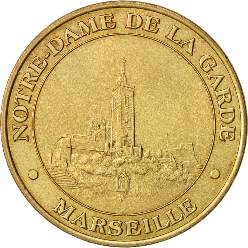 Frankreich, Touristic token, Notre-Dame de la Garde, Marseille, 2003, MDP