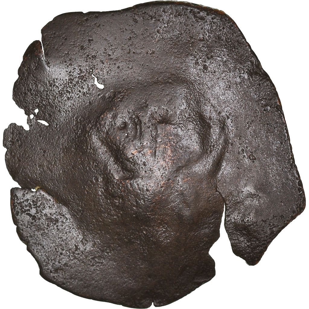 Coin, Isaac II Angelus, Aspron trachy, 1185-1195, Constantinople, VF(20-25)