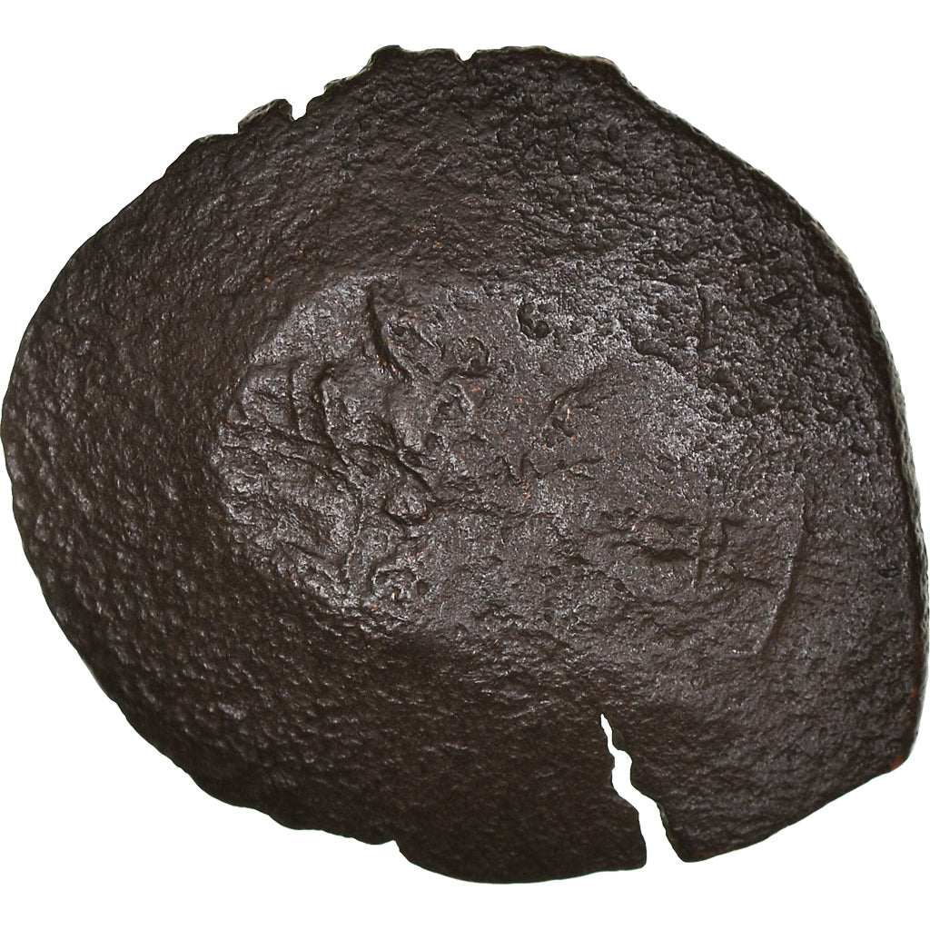 Coin, Isaac II Angelus, Aspron trachy, 1185-1195, Constantinople, VF(20-25)