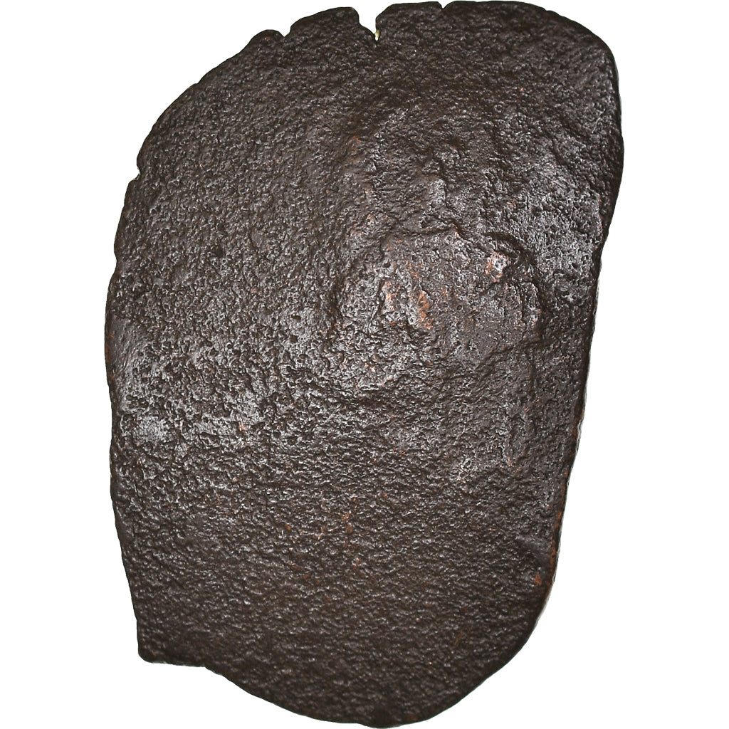 Moeda, Isaac II Angelus, Aspron trachy, 1185-1195, Constantinople, VF(20-25)