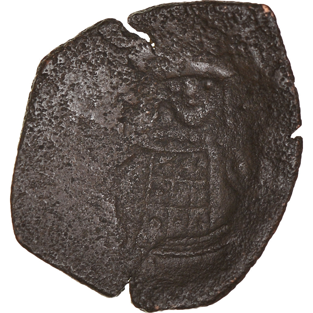 Moeda, Isaac II Angelus, Aspron trachy, 1185-1195, Constantinople, VF(20-25)