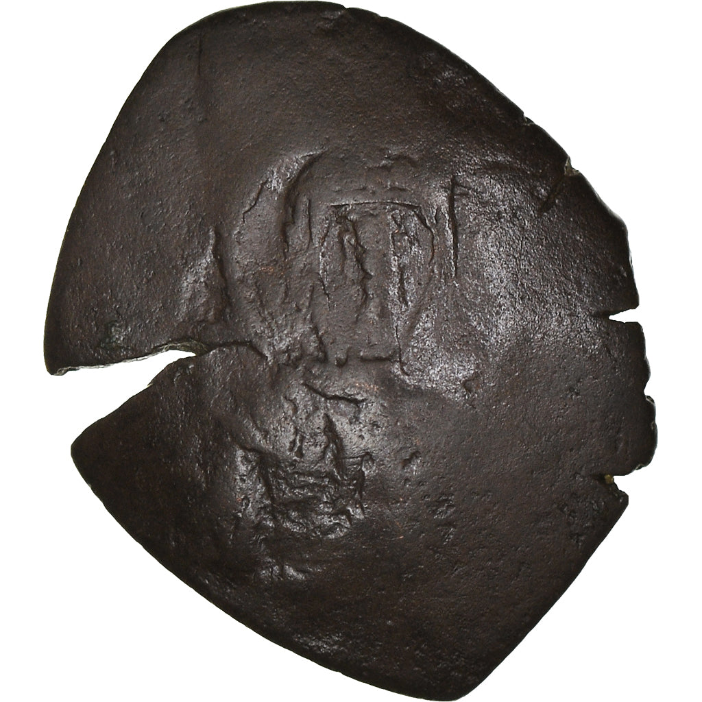 Moneta, Isaac II Angelus, Aspron trachy, 1185-1195, Constantinople, VF(30-35)