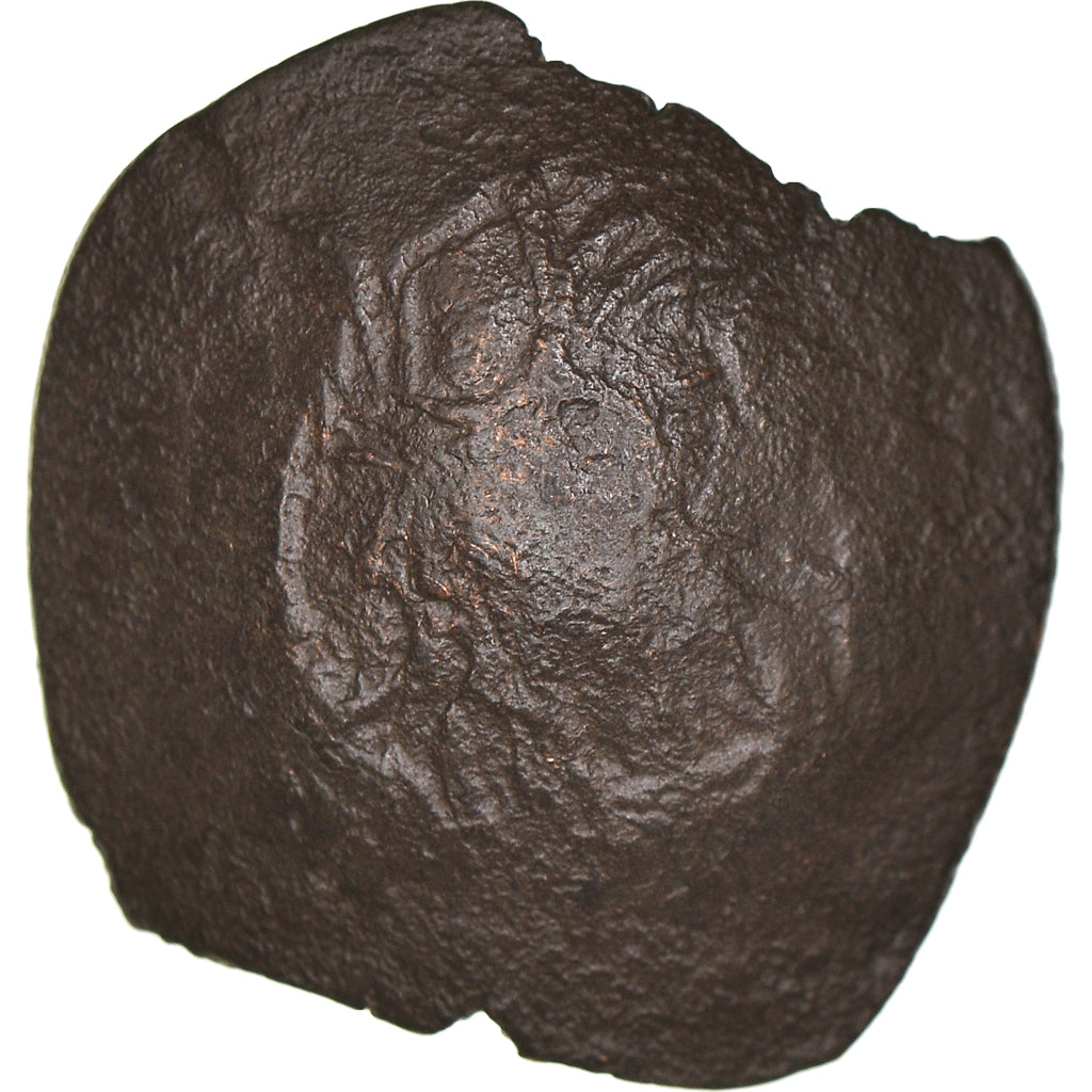 Coin, Isaac II Angelus, Aspron trachy, 1185-1195, Constantinople, VF(30-35)