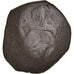 Moeda, Isaac II Angelus, Aspron trachy, 1185-1195, Constantinople, VF(20-25)