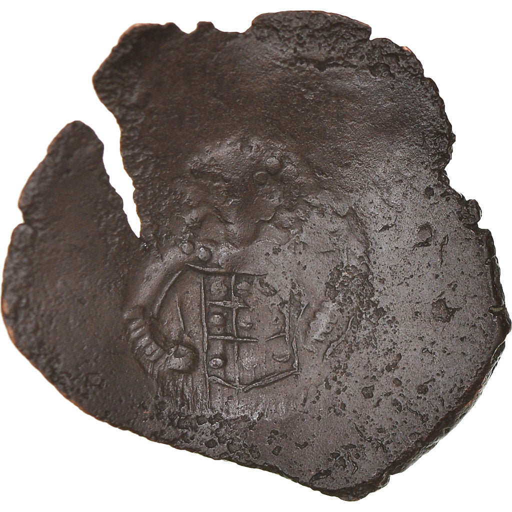Munten, Isaac II Angelus, Aspron trachy, 1185-1195, Constantinople, ZG+, Billon