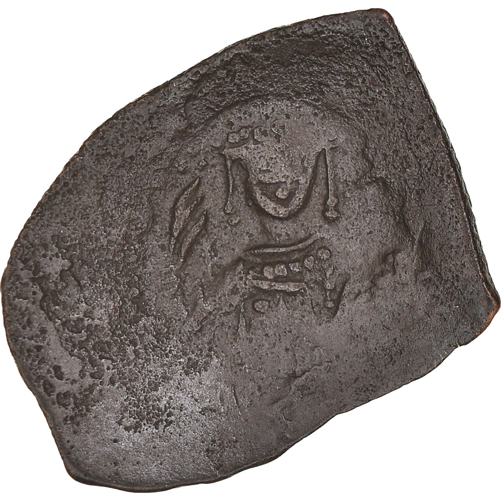 Moneta, Isaac II Angelus, Aspron trachy, 1185-1195, Constantinople, B+