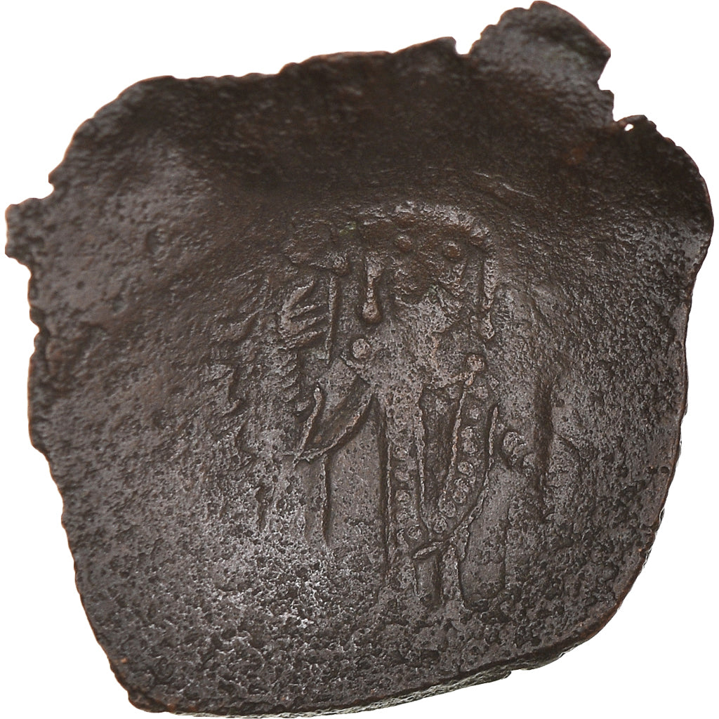 Moneta, Isaac II Angelus, Aspron trachy, 1185-1195, Constantinople, MB