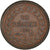 Moneta, Monaco, Honore V, Decime, 1838, Monaco, BB, Rame, KM:97.1, Gadoury:MC105