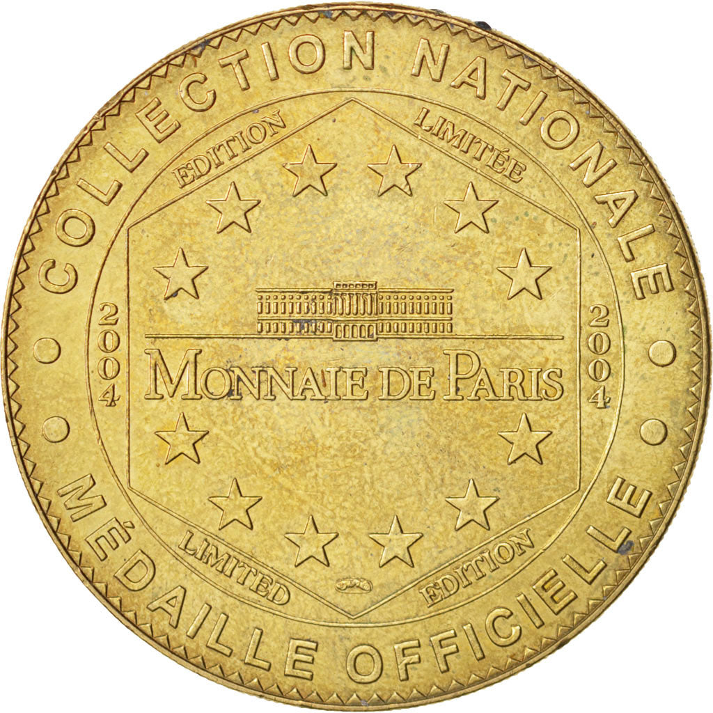 France, Touristic token, 11/ Cité de Carcassonne - Aude, 2004, Monnaie de Paris