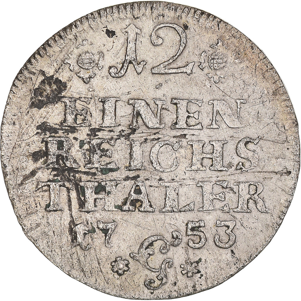 Münze, Deutsch Staaten, PRUSSIA, Friedrich II, 1/12 Thaler, Doppelgroschen