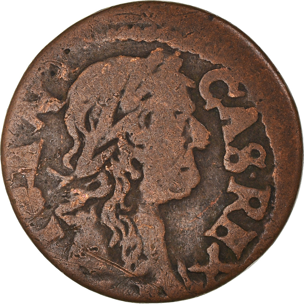 Münze, Polen, Johann Casimir, Solidus or Boratynka, 1665, S, Kupfer