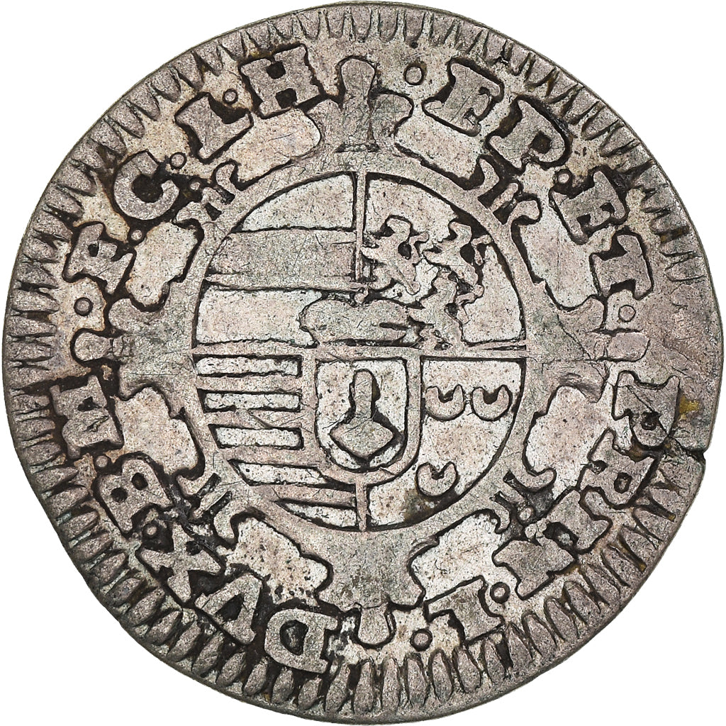 Monnaie, Liège, John Theodore, Plaquette, 1751, Liege, TB+, Argent, KM:152