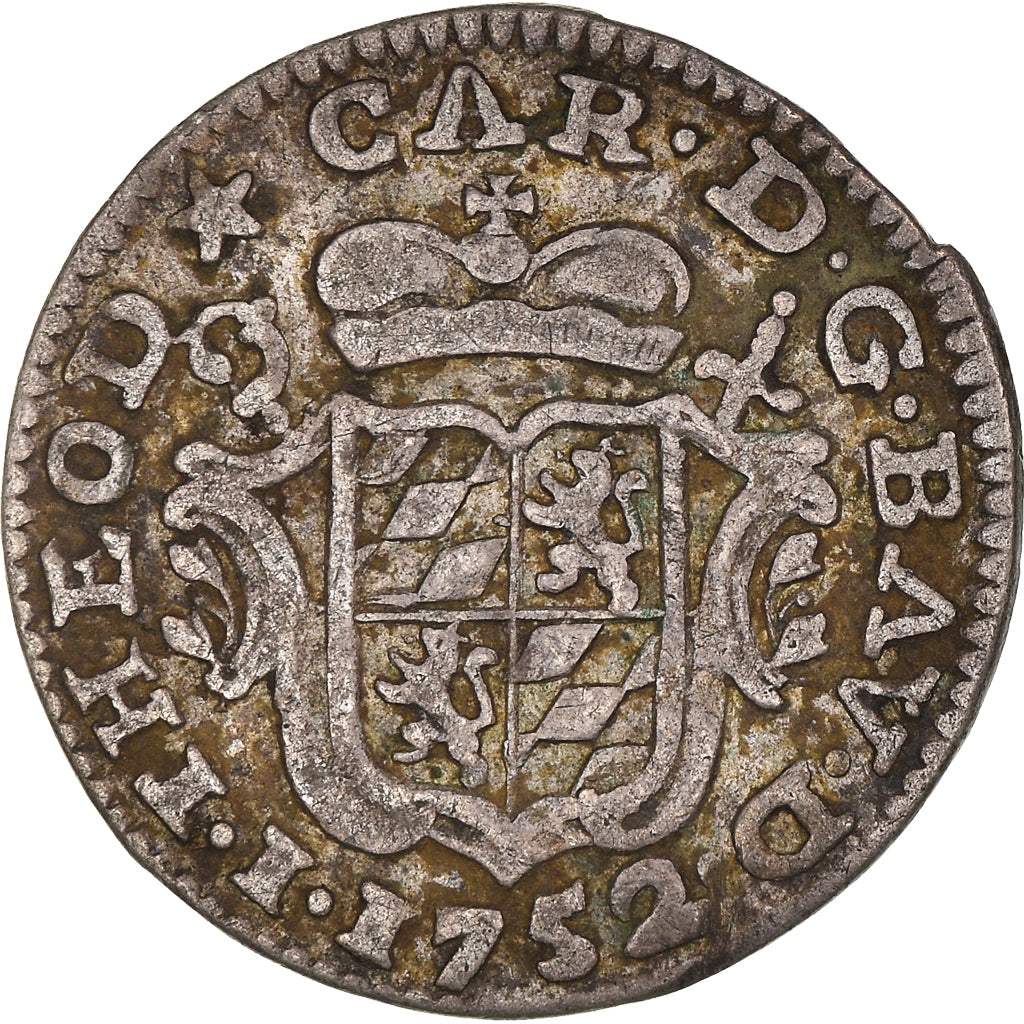 Münze, LIEGE, John Theodore, Plaquette, 1752, Liege, S+, Silber, KM:152