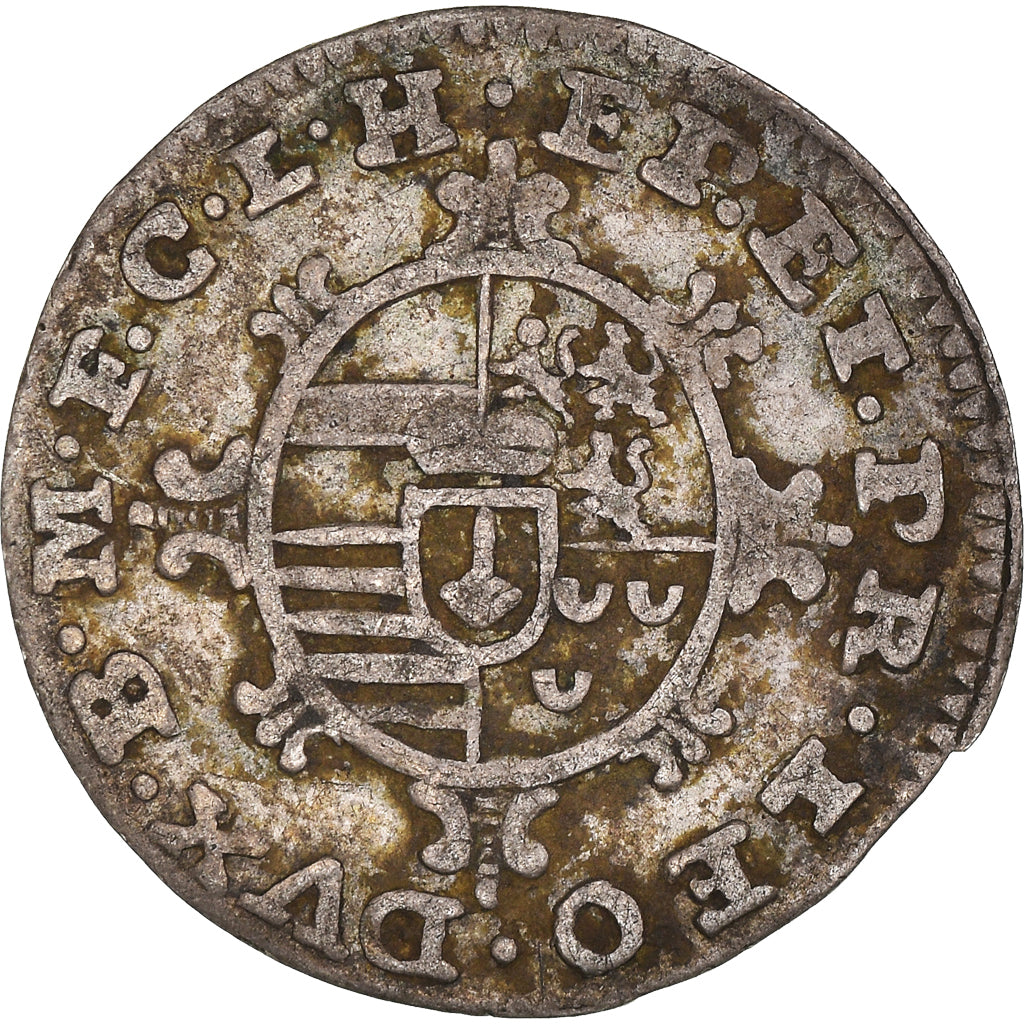 Münze, LIEGE, John Theodore, Plaquette, 1752, Liege, S+, Silber, KM:152