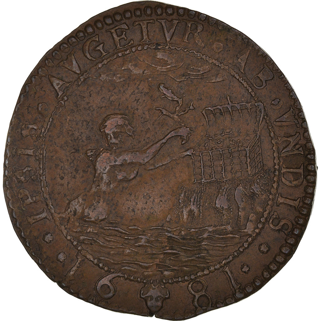 Spanische Niederlande, Token, Ville de Bruxelles, Pierre-Ferdinand Heymans