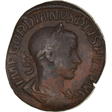 Coin, Gordian III, Sestertius, 241, Roma, VF(30-35), Copper, RIC:306