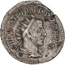 Coin, Philip I, Antoninianus, 245, Roma, EF(40-45), Billon, RIC:26b