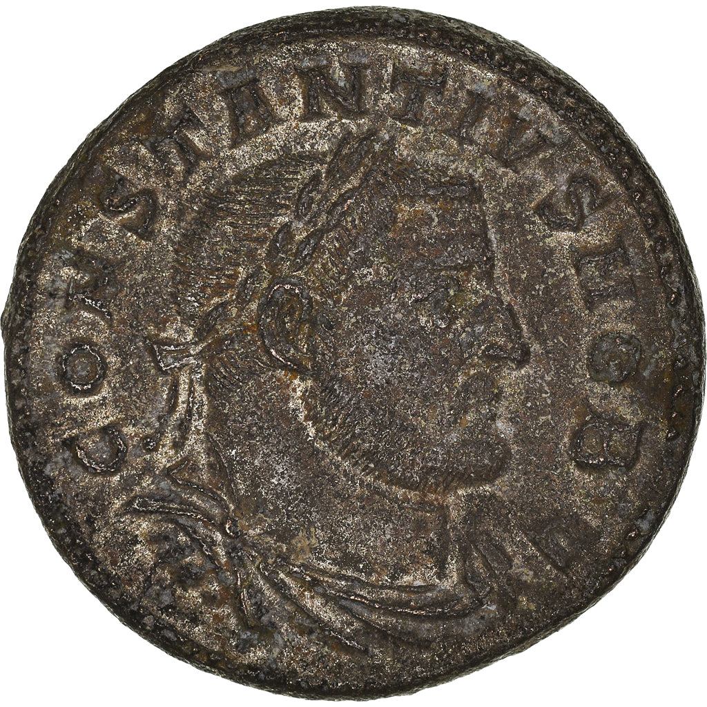 Münze, Constantius I, Follis, 302-303, Trier, SS+, Bronze, RIC:519a