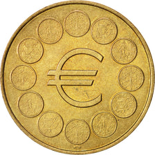 Francja, Token, Żeton turystyczny, 75/ Logo Euro, Sztuka i Kultura, 2004