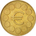 Francja, Token, Żeton turystyczny, 75/ Logo Euro, Sztuka i Kultura, 2004