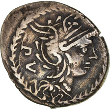 Coin, Lucilia, Denarius, 101 BC, Rome, AU(50-53), Silver, Crawford:324/1