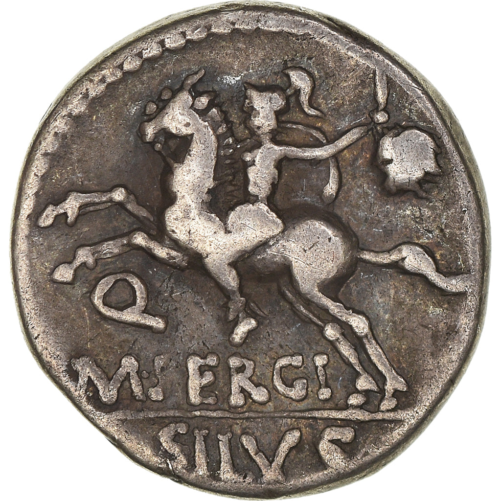 Monnaie, Sergia, Denier, 116-115 BC, Rome, TTB+, Argent, Crawford:286/1