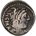 Moneta, Thoria, Denarius, 105 BC, Rome, MB+, Argento, Crawford:598