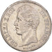 Moneda, Francia, Charles X, 5 Francs, 1828, Rouen, MBC+, Plata, KM:728.2