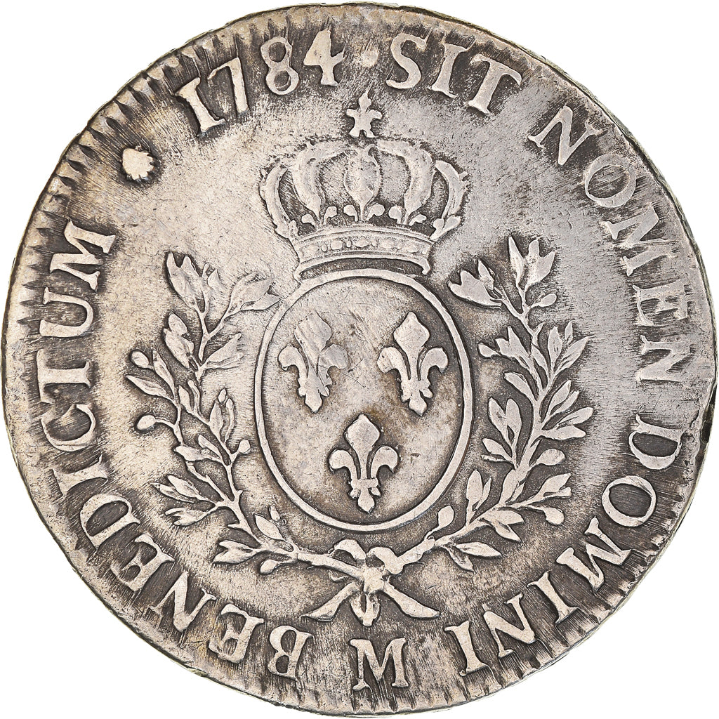 Moneda, Francia, Louis XVI, Écu aux branches d'olivier, Ecu, 1784, Toulouse