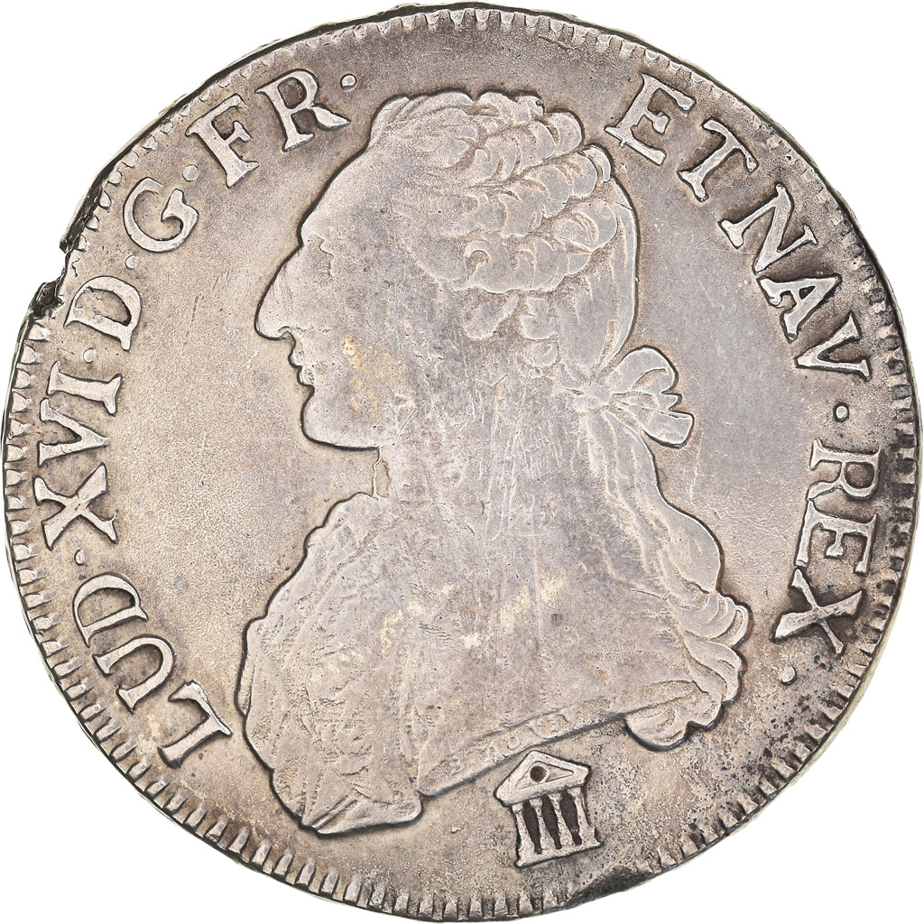 Moneta, Francja, Louis XVI, Écu aux branches d'olivier, Ecu, 1783, Bordeaux