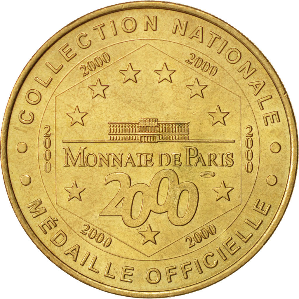 France, Touristic token, 41/ Château de Chambord, 2000, Monnaie de Paris