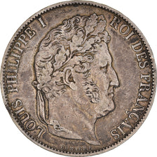 Coin, France, Louis-Philippe, 5 Francs, 1848, Paris, EF(40-45), Silver