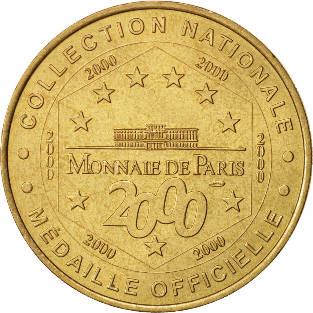 Francia, Token, Touristic token, 37/ Château de Chenonceau, Arts & Culture
