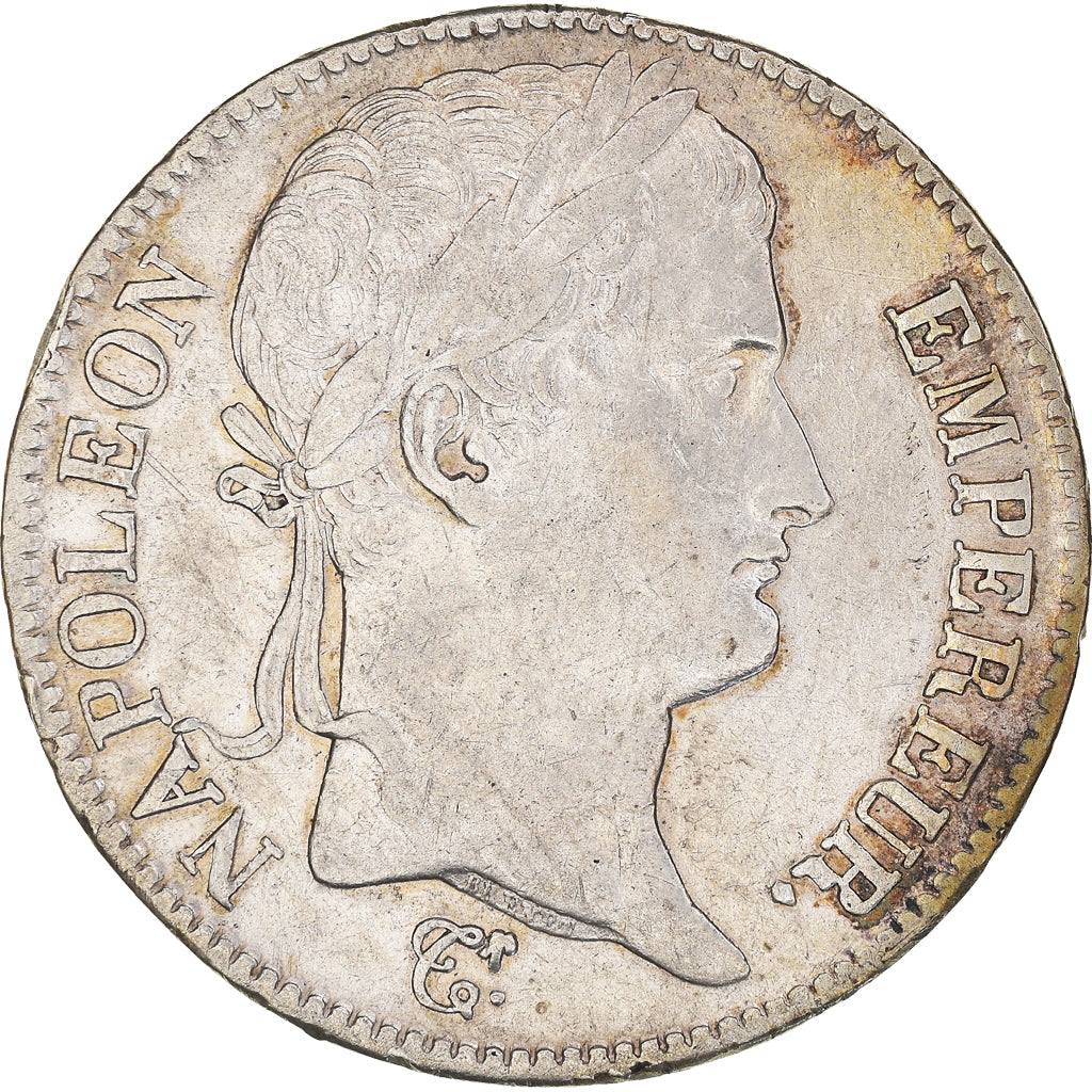 Coin, France, Napoléon I, 5 Francs, 1812, Perpignan, EF(40-45), Silver