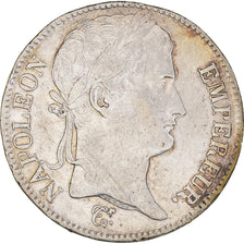 Coin, France, Napoléon I, 5 Francs, 1812, Perpignan, EF(40-45), Silver