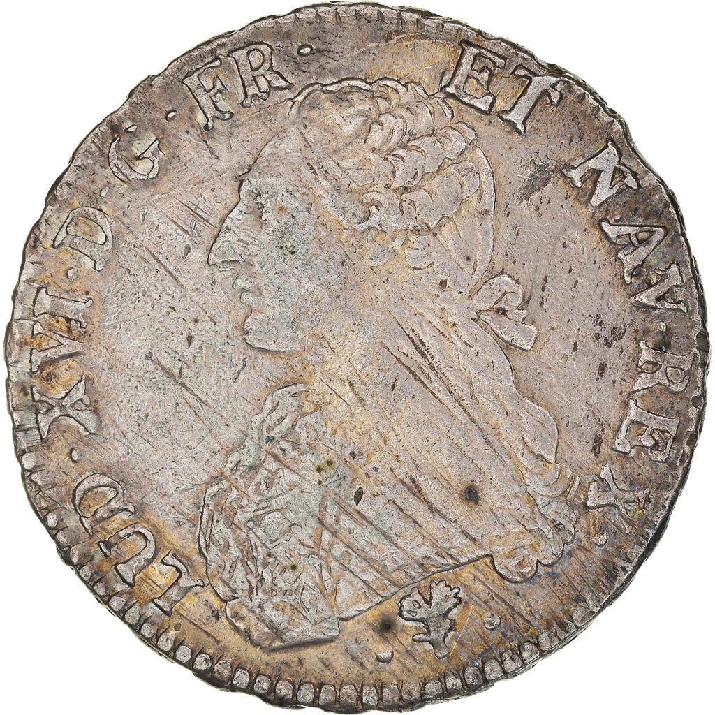 Moneta, Francia, Louis XVI, Écu aux branches d'olivier, Ecu, 1784, Bayonne