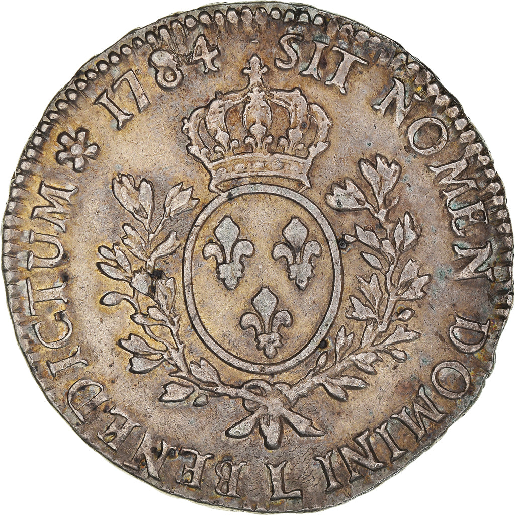 Moneta, Francia, Louis XVI, Écu aux branches d'olivier, Ecu, 1784, Bayonne