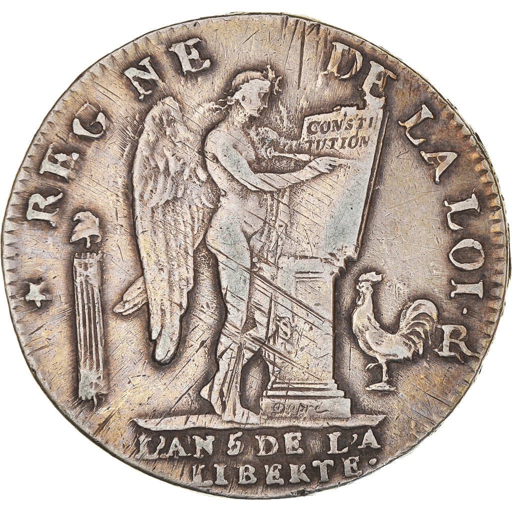 Coin, France, Louis XVI, Écu de 6 livres françois, ECU, 6 Livres, 1793