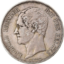 Coin, Belgium, Leopold I, 5 Francs, 5 Frank, 1849, VF(30-35), Silver, KM:17