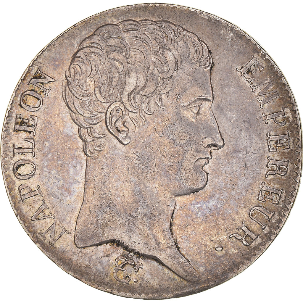 Coin, France, Napoléon I, 5 Francs, AN 13, Paris, AU(50-53), Silver, KM:662.1