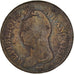 Moeda, França, Dupré, Decime, AN 9, Geneva, VF(30-35), Bronze, KM:644.6