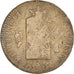 Coin, France, 2 sols aux balances daté, 2 Sols, 1793, Strasbourg, F(12-15)