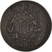 Monnaie, Régions françaises, Napoleon I, 5 Centimes, 1814, Anvers, Siege