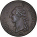 Moneta, Francja, Louis XVI, Sol ou sou, Sol, 1791, Paris, EF(40-45), Miedź