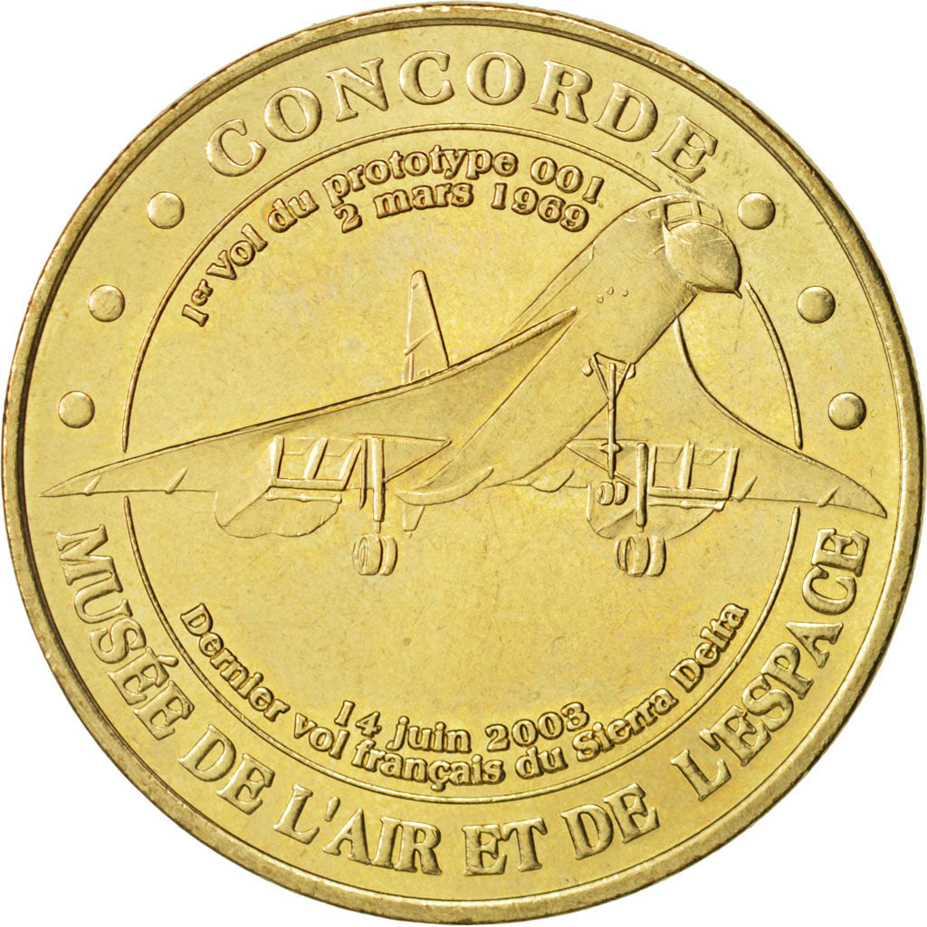 Frankreich, Token, Touristic token, 93/ Le Concorde - Le Bourget, Arts &