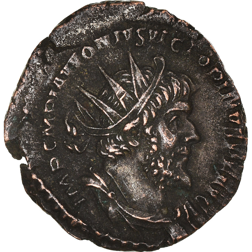 Coin, Victorinus, Antoninianus, 269, Trier, AU(50-53), Billon, RIC:116