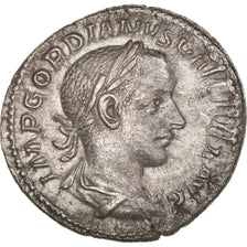 Monnaie, Gordien III, Denier, 240, Roma, TTB+, Argent, RIC:114