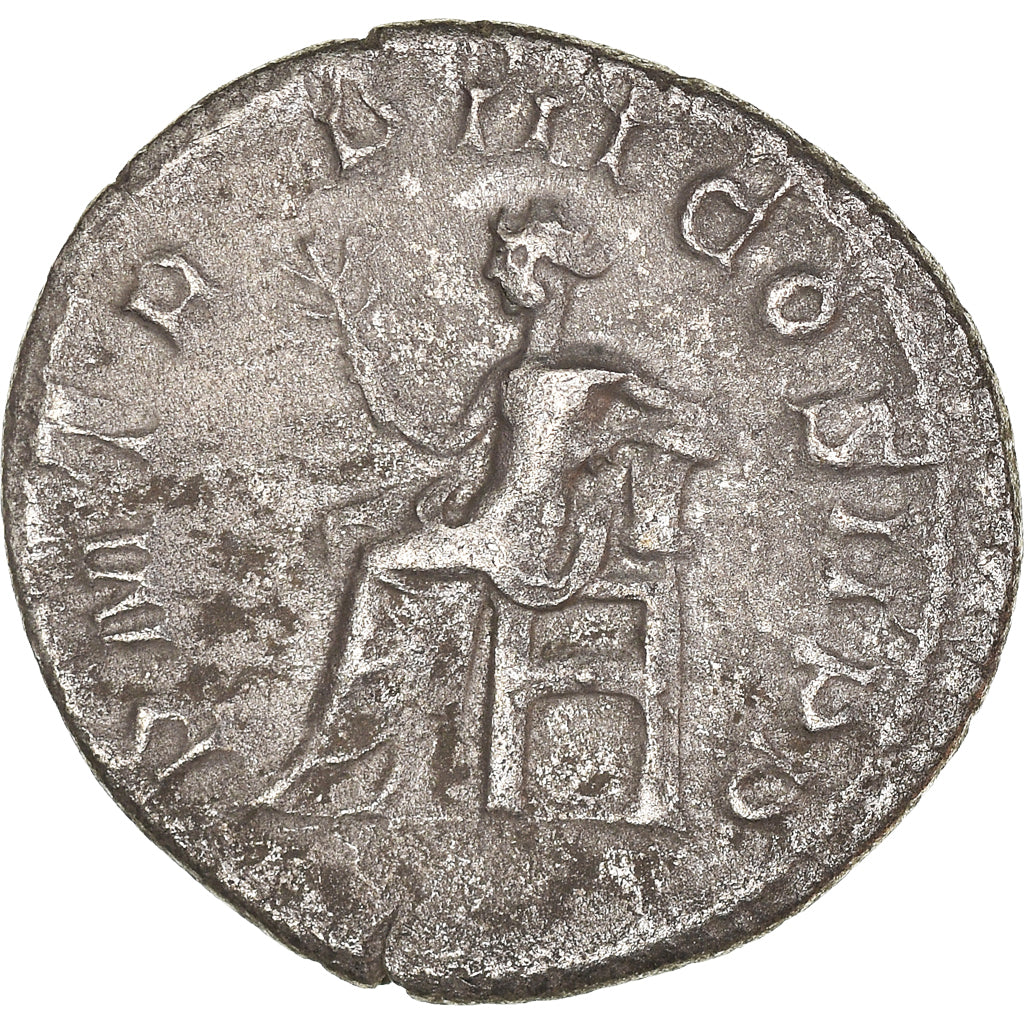 Monnaie, Gordien III, Denier, 240, Roma, TTB+, Argent, RIC:114