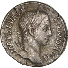 Coin, Severus Alexander, Denarius, 228, Rome, AU(50-53), Silver, RIC:224