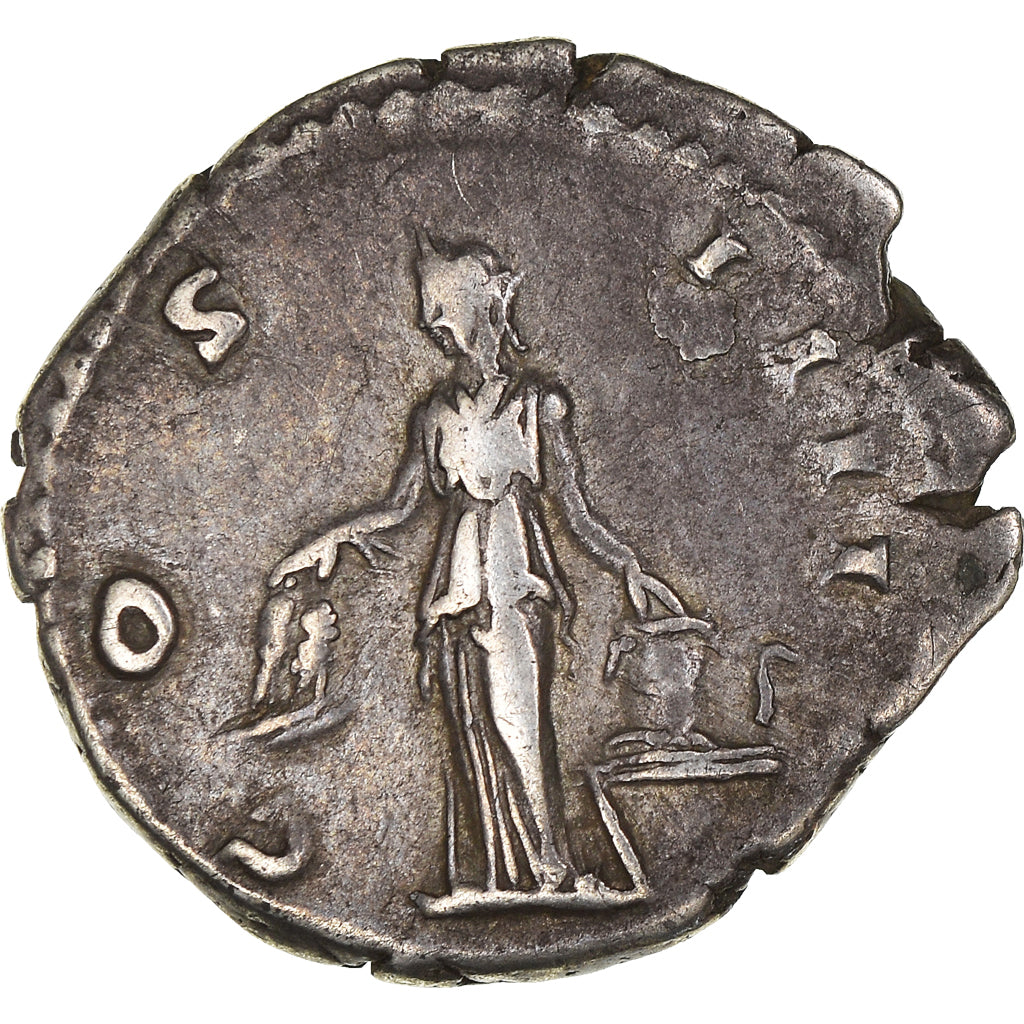 Coin, Antoninus Pius, Denarius, 152-153, Rome, AU(50-53), Silver, RIC:221